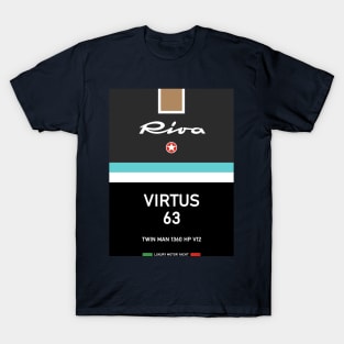 Riva Virtus Aquarama Classic Boat Italy T-Shirt